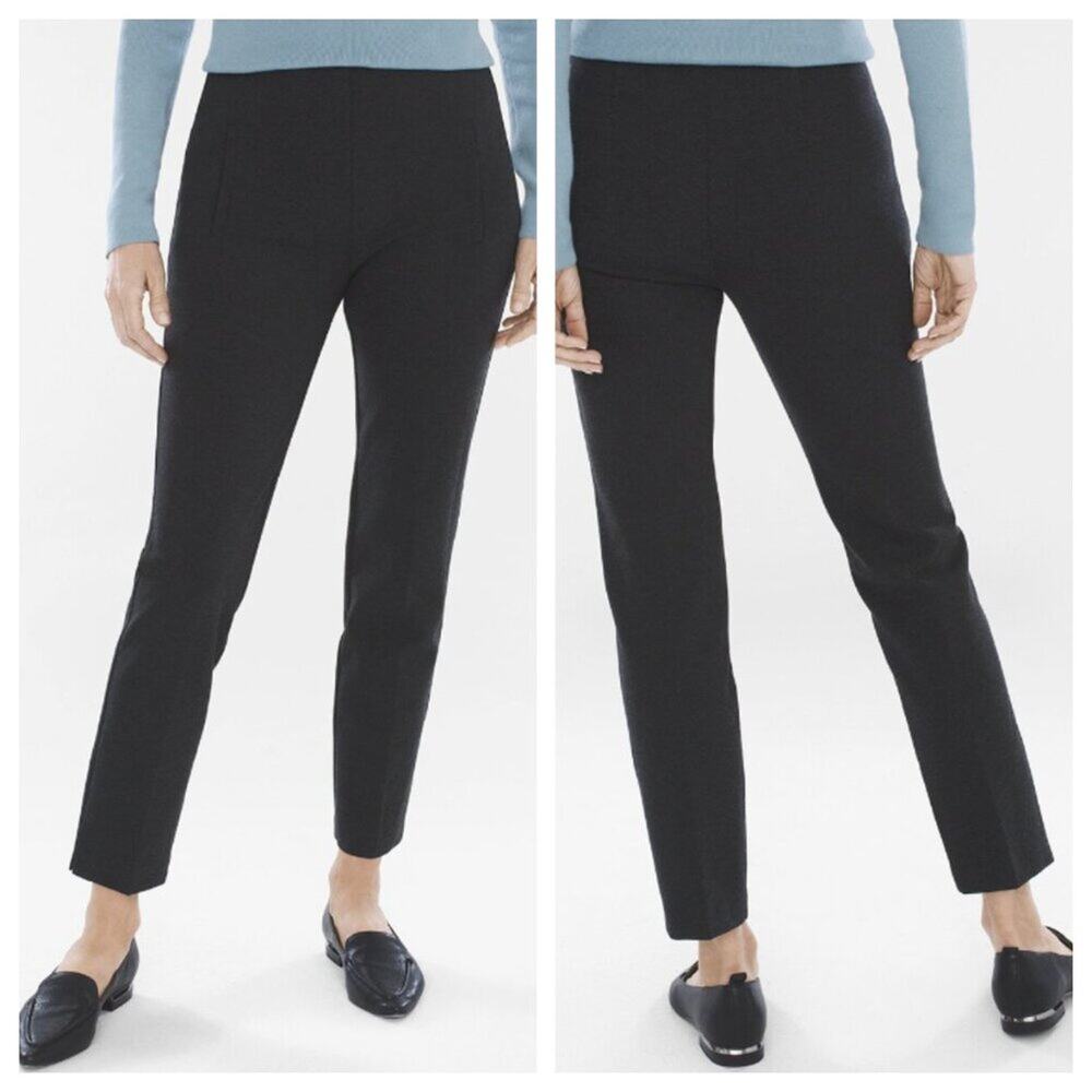 Chico's Women's So Slimming Juliet Ankle Pants Black Size 4P